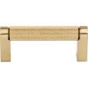 Top Knobs M2600 Amwell Bar Pull 3 Inch CC Honey Bronze